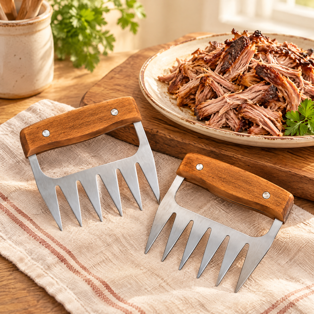 Pull Meat Claw Pair: a sharing dish taking shape