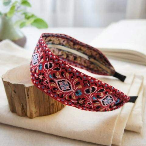 Sweet Embroidered Headbands