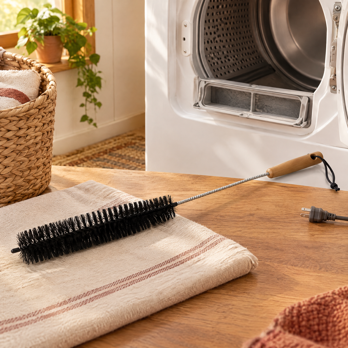 Reed ready beside a cold unplugged appliance