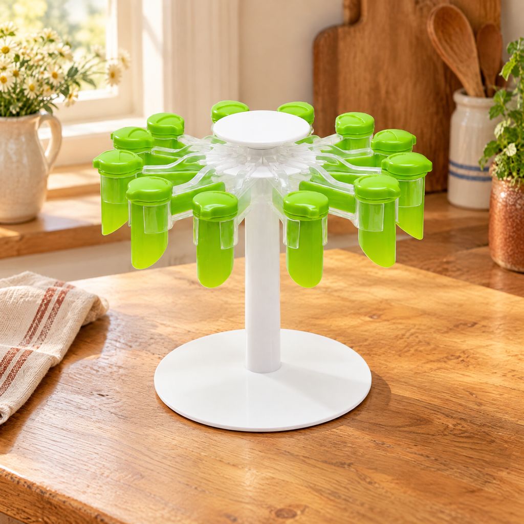 Sachet Rotating Seasoning Packet Rack hero: Sachet Rotating Seasoning Packet Rack — complete selected contents