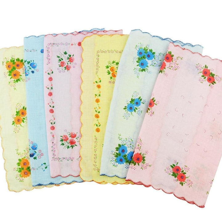 Classic Cotton Handkerchiefs - Set of 12