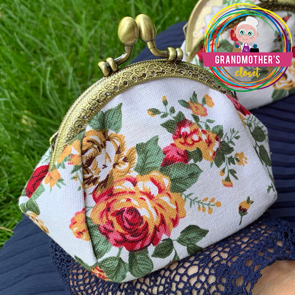 Grandmother's Vintage Style Coin Purse