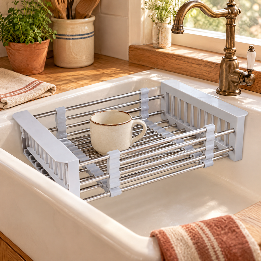 Span Extendable Sink Basket — the everyday setting