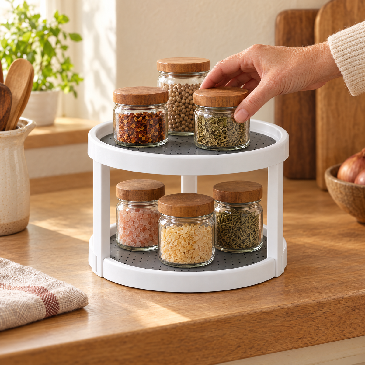 Spice Two-Level Counter Rack use: Spice Two-Level Counter Rack — a suitable use routine