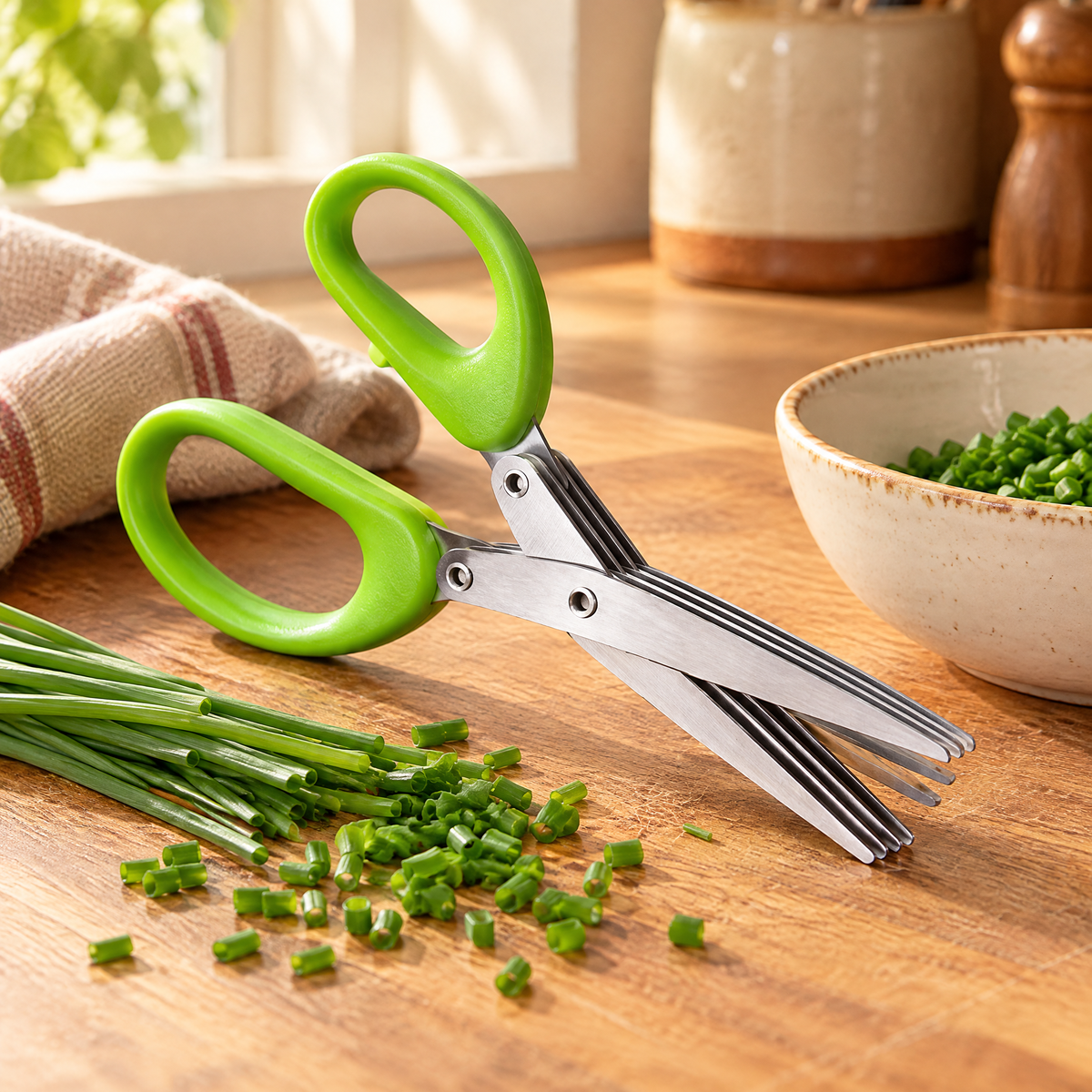 Sprig Herb Scissors: a little herb finish