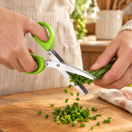 Sprig Herb Scissors use: Sprig Herb Scissors: controlled soft-herb snipping