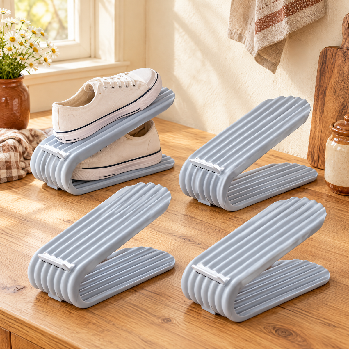 Step’s actual ribbed two-level forms