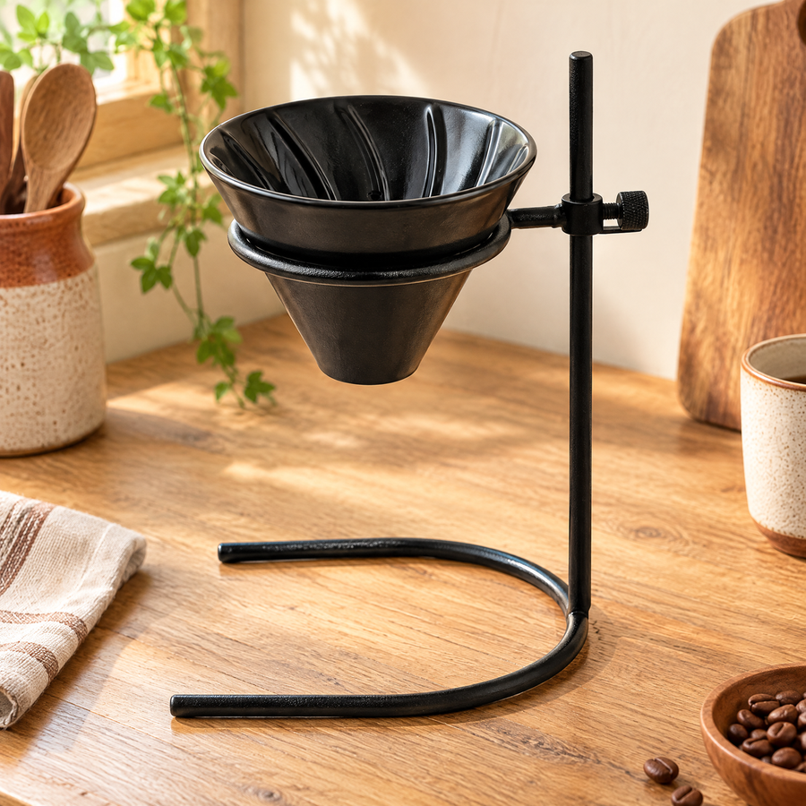 Still Ceramic Pour-Over Set: guide the pour and clean
