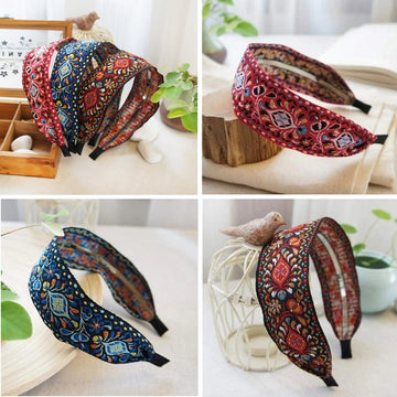 Sweet Embroidered Headbands