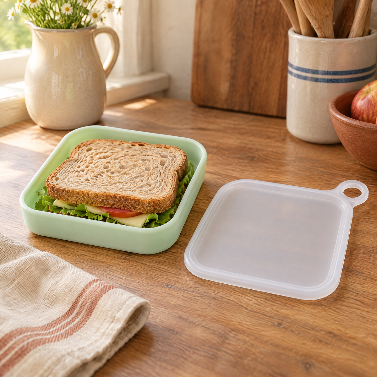Toast Silicone Sandwich Box story: Toast Silicone Sandwich Box — the everyday setting