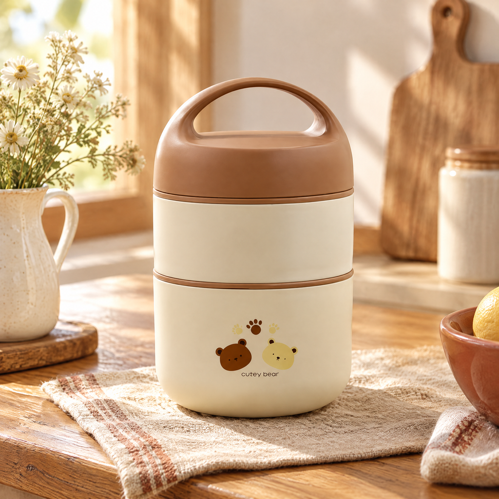 Warmth Double-Layer Lunch Jar detail: Warmth Double-Layer Lunch Jar — the exact physical details