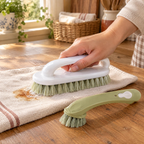 Willow Laundry Brush Set use: The large Willow head with its small companion nearby