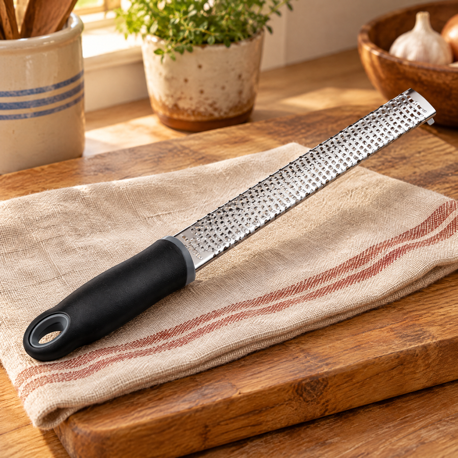 Zest Fine Grater: collect, clear and dry